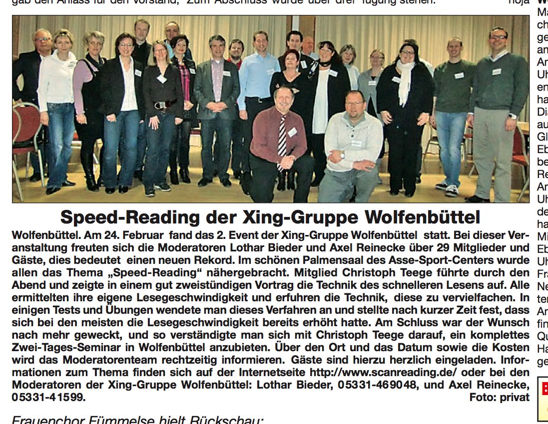 Vortrag von Christoph Teege in Wolfenbüttel